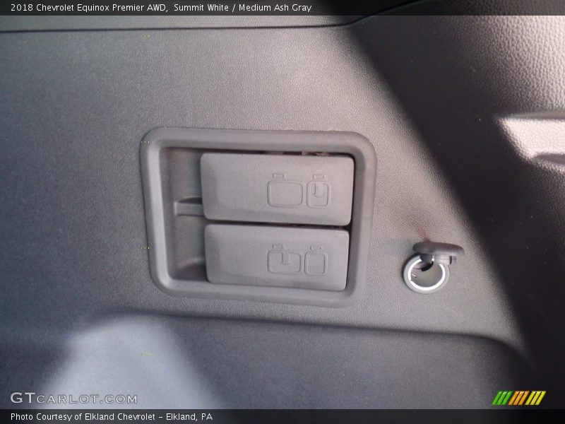Summit White / Medium Ash Gray 2018 Chevrolet Equinox Premier AWD