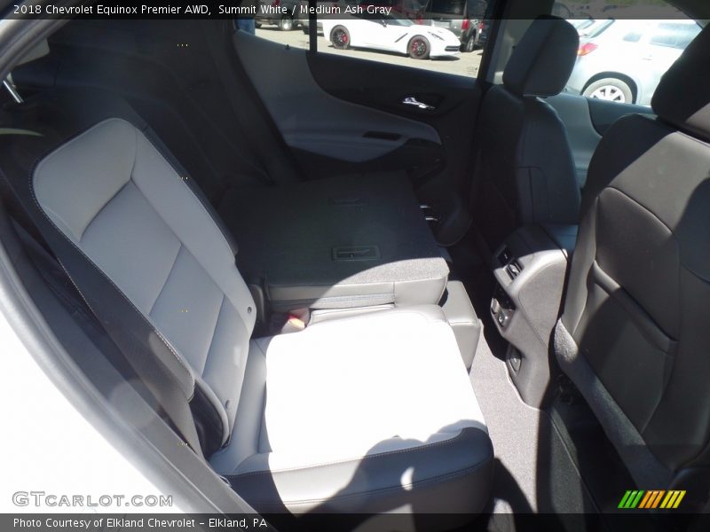 Summit White / Medium Ash Gray 2018 Chevrolet Equinox Premier AWD