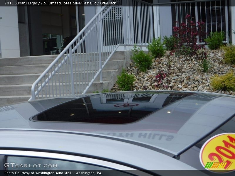 Steel Silver Metallic / Off-Black 2011 Subaru Legacy 2.5i Limited