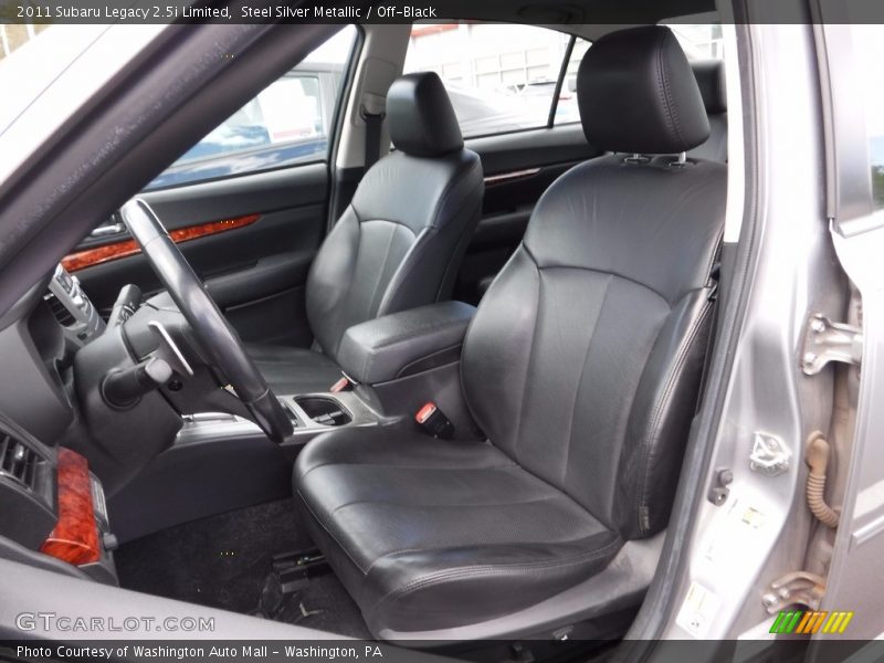 Steel Silver Metallic / Off-Black 2011 Subaru Legacy 2.5i Limited