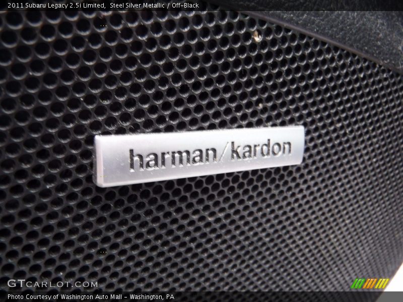 Steel Silver Metallic / Off-Black 2011 Subaru Legacy 2.5i Limited