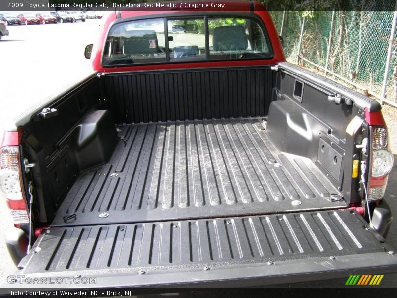 Barcelona Red Metallic / Graphite Gray 2009 Toyota Tacoma Regular Cab