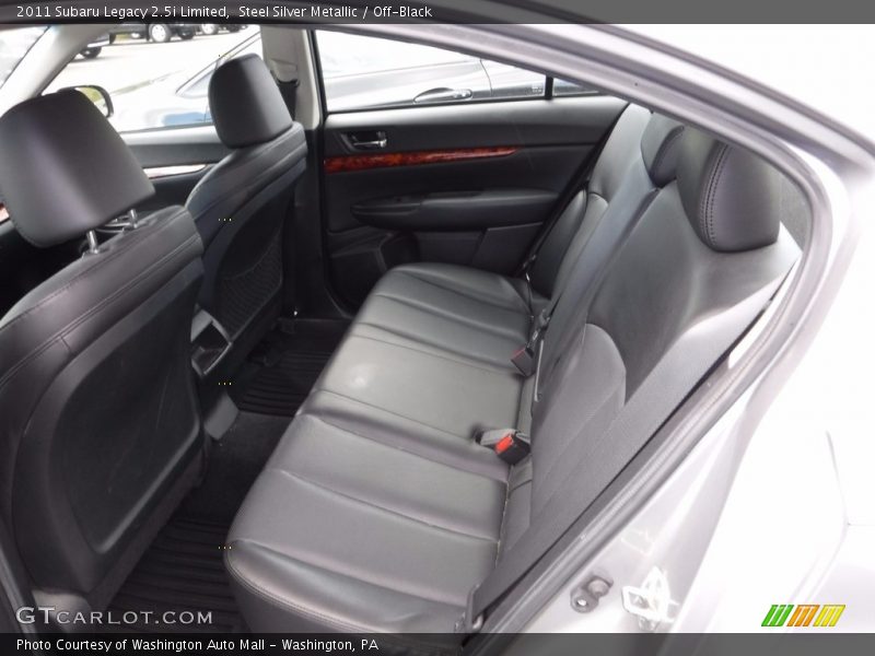 Steel Silver Metallic / Off-Black 2011 Subaru Legacy 2.5i Limited