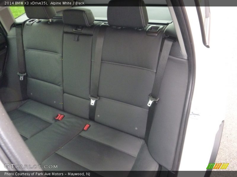 Alpine White / Black 2014 BMW X3 xDrive35i