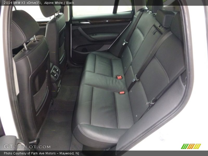 Alpine White / Black 2014 BMW X3 xDrive35i