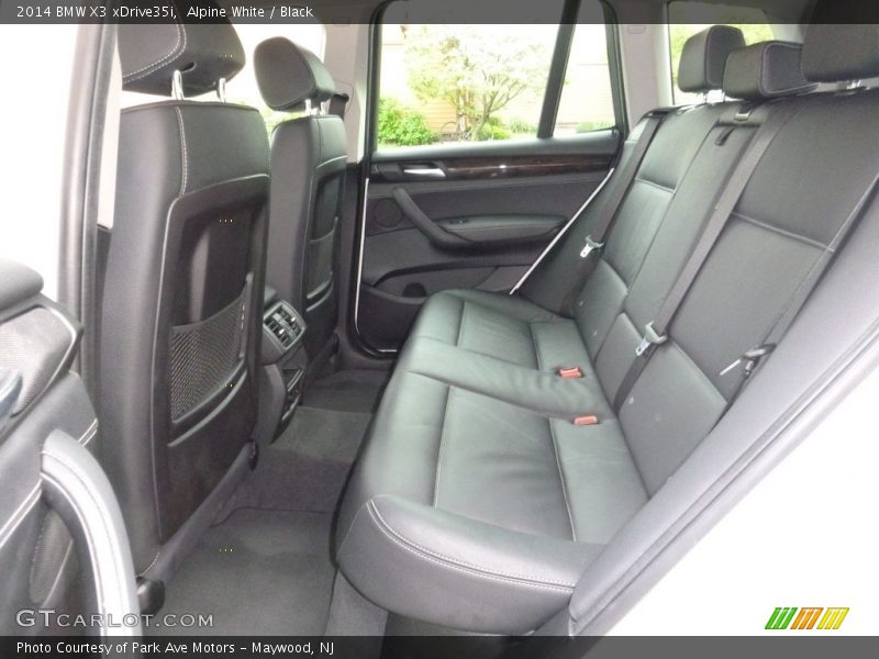 Alpine White / Black 2014 BMW X3 xDrive35i