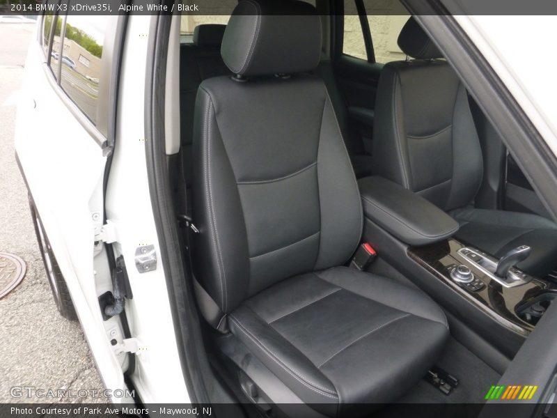 Alpine White / Black 2014 BMW X3 xDrive35i