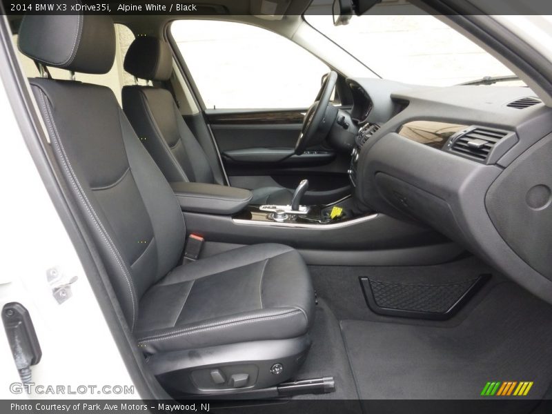 Alpine White / Black 2014 BMW X3 xDrive35i