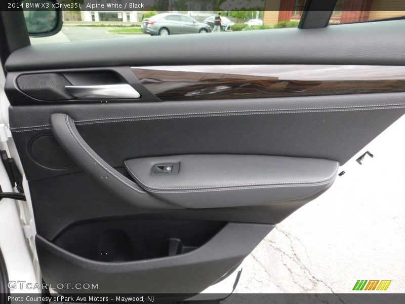 Alpine White / Black 2014 BMW X3 xDrive35i