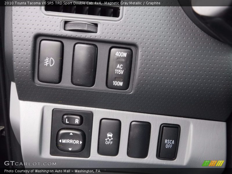 Magnetic Gray Metallic / Graphite 2010 Toyota Tacoma V6 SR5 TRD Sport Double Cab 4x4
