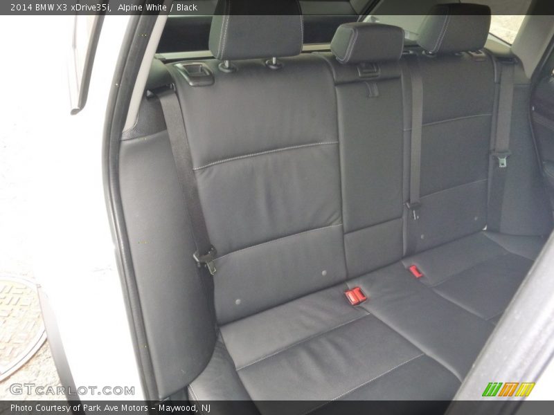 Alpine White / Black 2014 BMW X3 xDrive35i