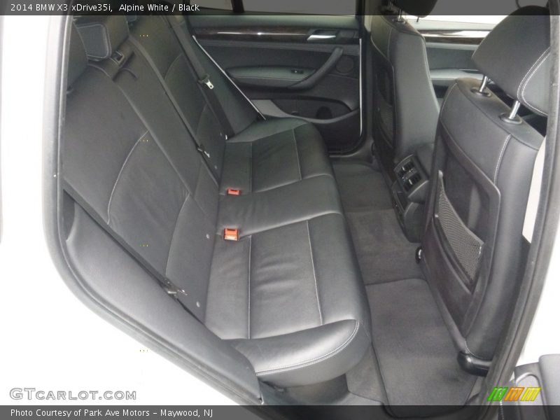 Alpine White / Black 2014 BMW X3 xDrive35i