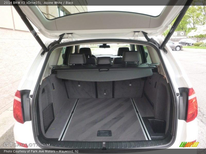 Alpine White / Black 2014 BMW X3 xDrive35i