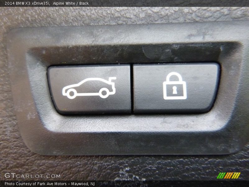 Alpine White / Black 2014 BMW X3 xDrive35i
