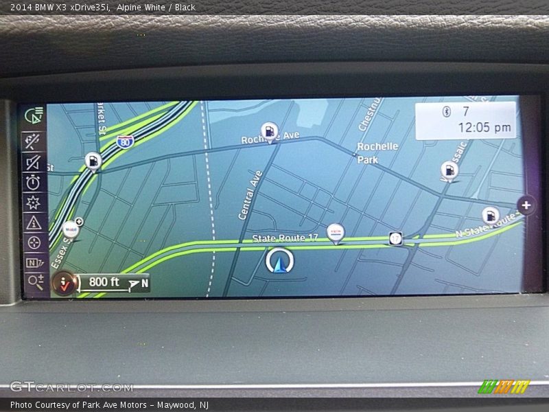 Alpine White / Black 2014 BMW X3 xDrive35i
