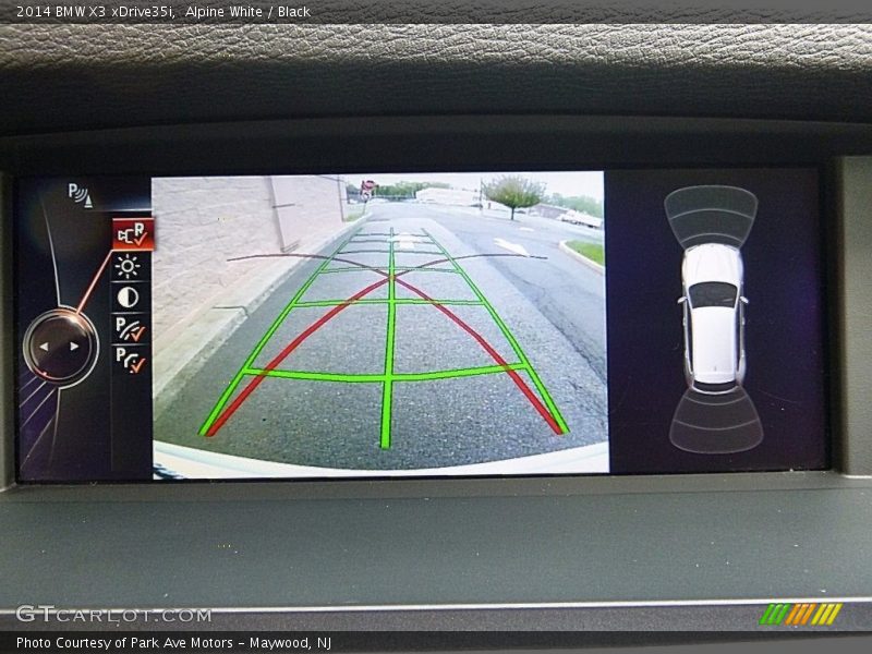 Alpine White / Black 2014 BMW X3 xDrive35i