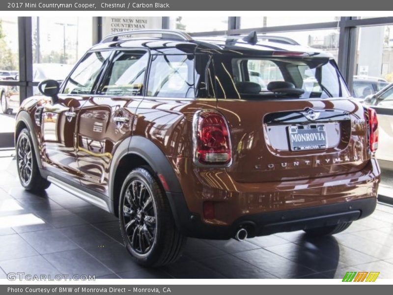 Chestnut / Carbon Black 2017 Mini Countryman Cooper