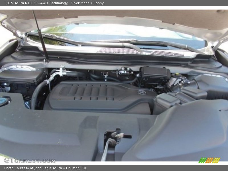 Silver Moon / Ebony 2015 Acura MDX SH-AWD Technology