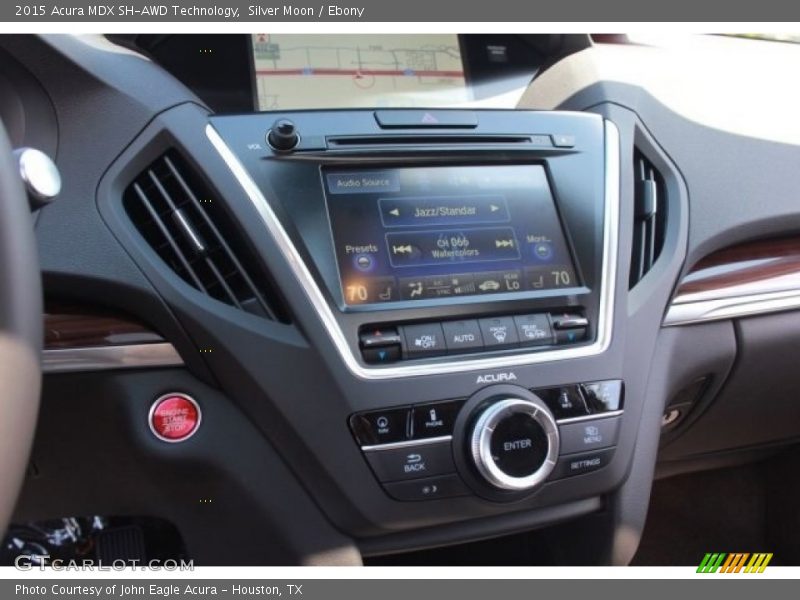 Silver Moon / Ebony 2015 Acura MDX SH-AWD Technology