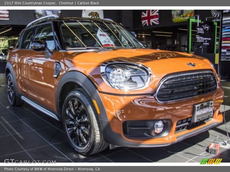 Chestnut / Carbon Black 2017 Mini Countryman Cooper