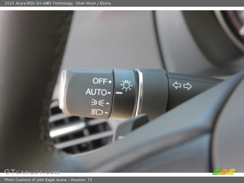 Silver Moon / Ebony 2015 Acura MDX SH-AWD Technology