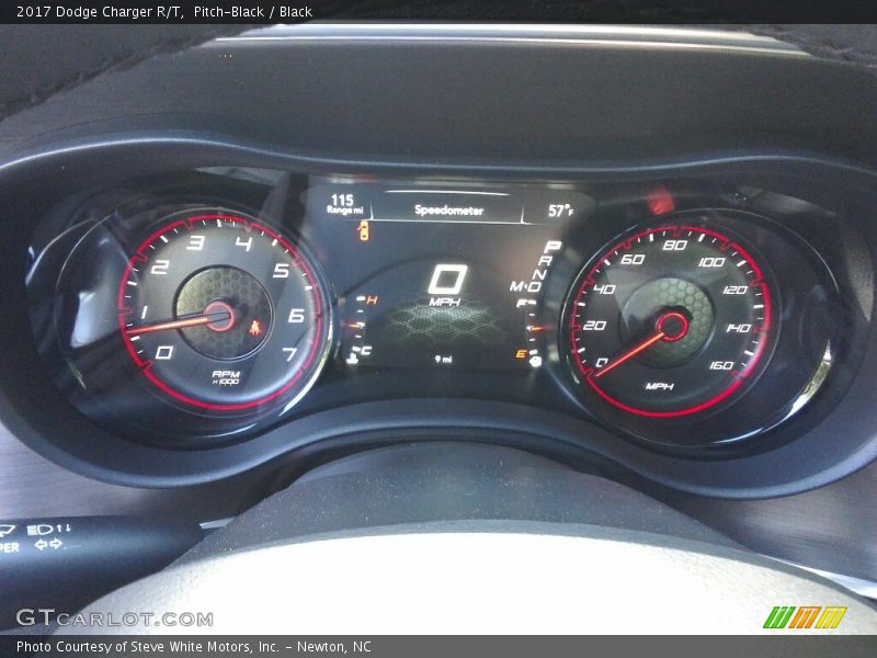 Pitch-Black / Black 2017 Dodge Charger R/T