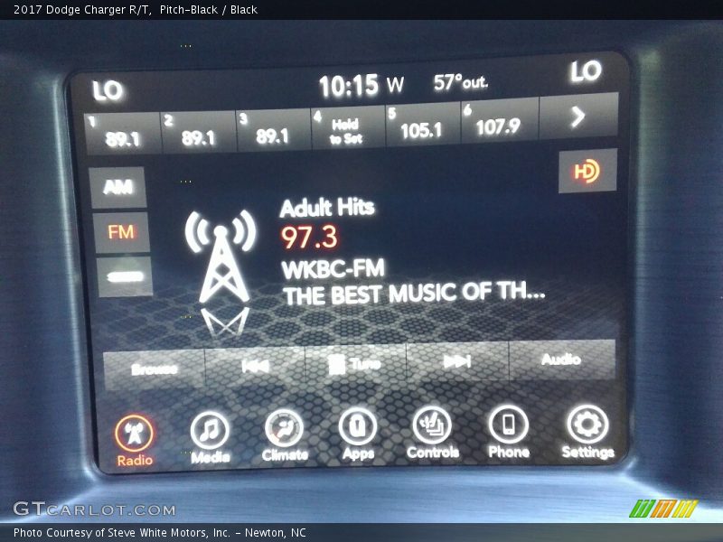 Pitch-Black / Black 2017 Dodge Charger R/T