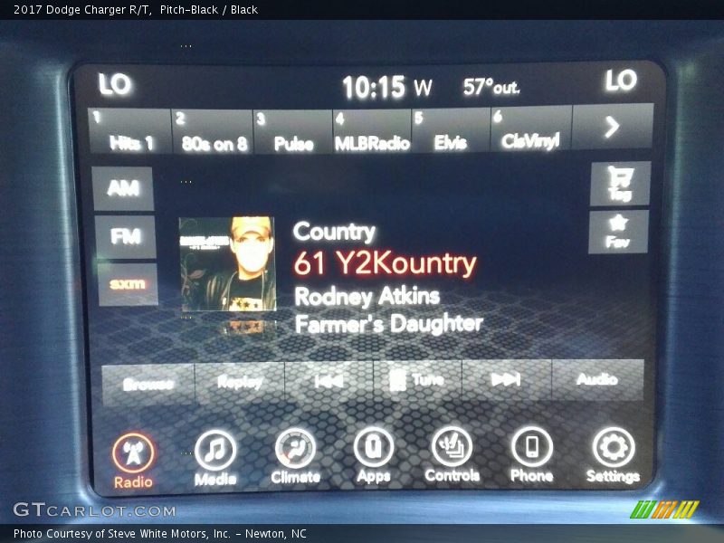 Pitch-Black / Black 2017 Dodge Charger R/T