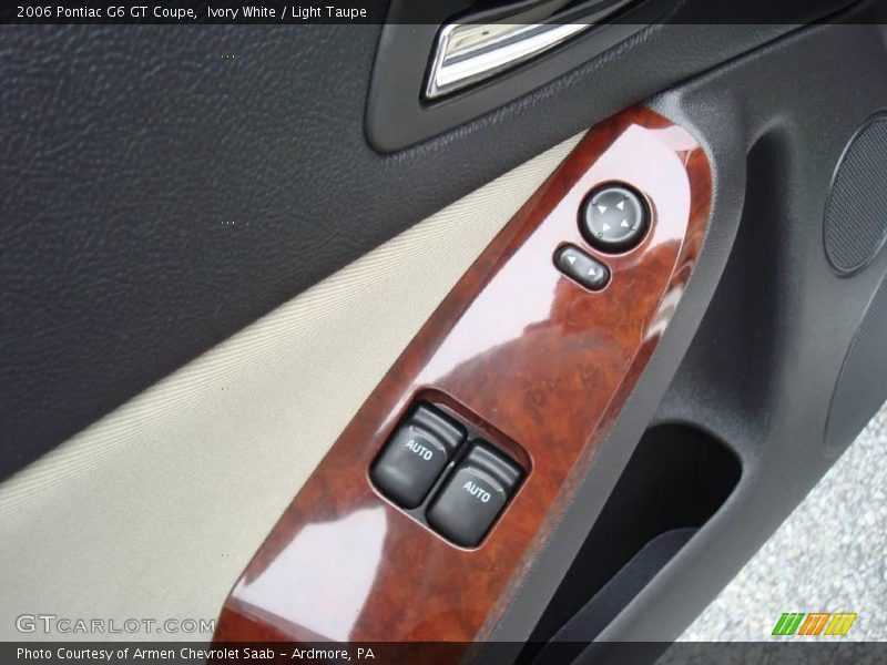 Ivory White / Light Taupe 2006 Pontiac G6 GT Coupe