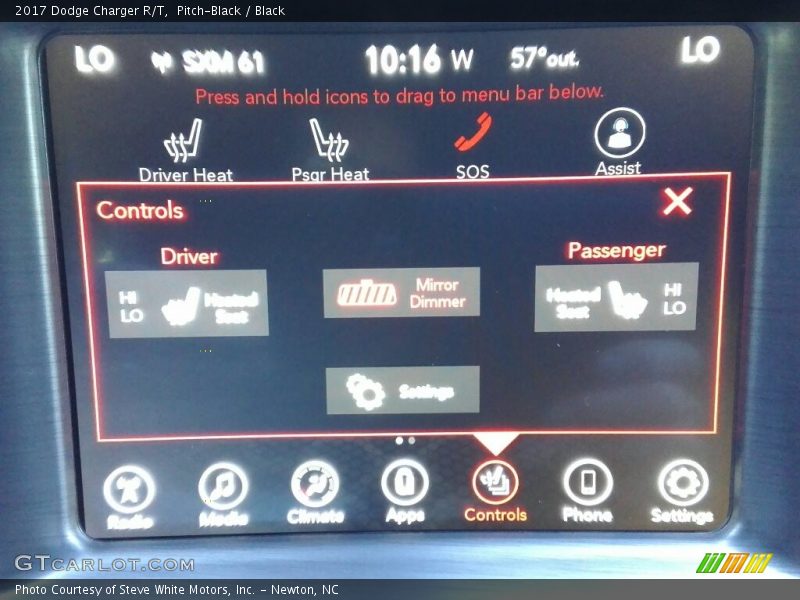 Pitch-Black / Black 2017 Dodge Charger R/T