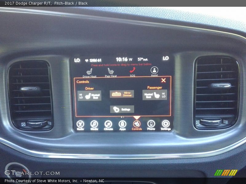 Pitch-Black / Black 2017 Dodge Charger R/T