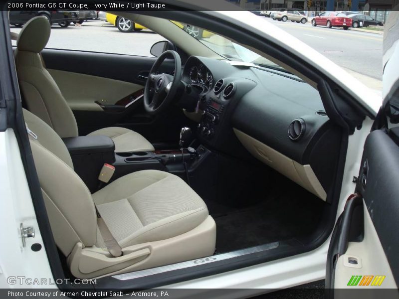 Ivory White / Light Taupe 2006 Pontiac G6 GT Coupe