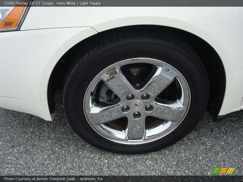 Ivory White / Light Taupe 2006 Pontiac G6 GT Coupe