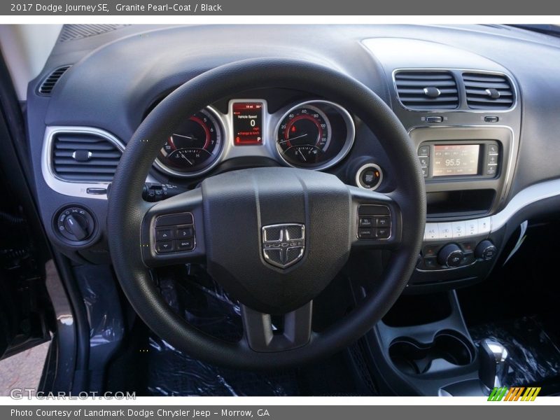 Granite Pearl-Coat / Black 2017 Dodge Journey SE