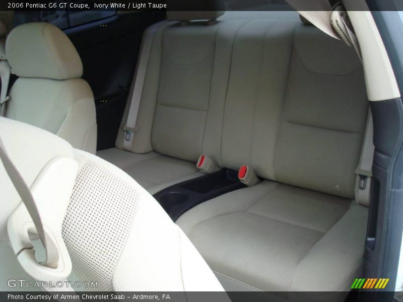 Ivory White / Light Taupe 2006 Pontiac G6 GT Coupe