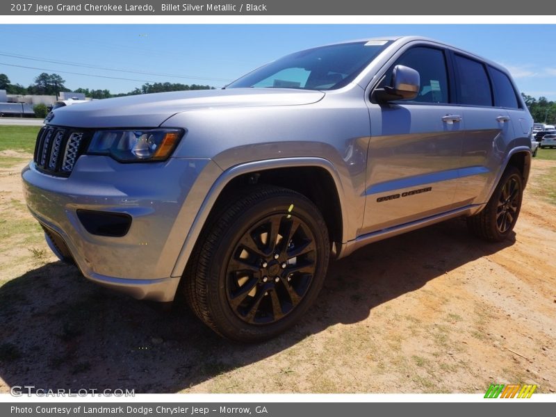 Billet Silver Metallic / Black 2017 Jeep Grand Cherokee Laredo