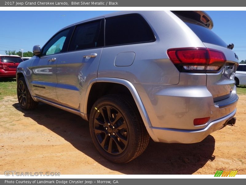 Billet Silver Metallic / Black 2017 Jeep Grand Cherokee Laredo