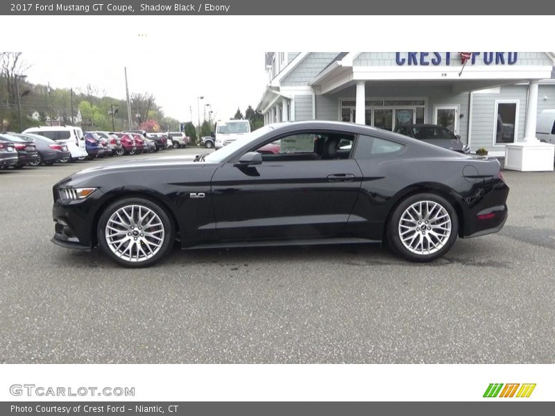 Shadow Black / Ebony 2017 Ford Mustang GT Coupe