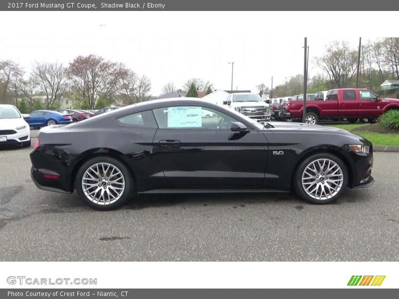 Shadow Black / Ebony 2017 Ford Mustang GT Coupe