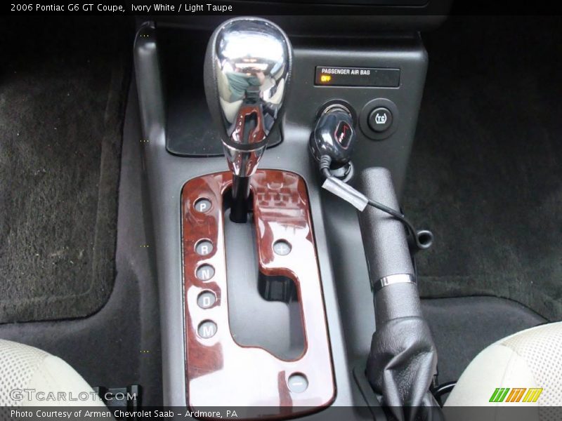 Ivory White / Light Taupe 2006 Pontiac G6 GT Coupe