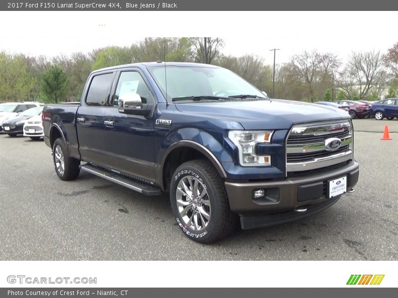 Blue Jeans / Black 2017 Ford F150 Lariat SuperCrew 4X4