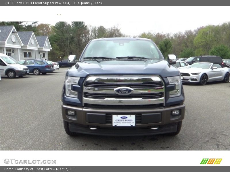 Blue Jeans / Black 2017 Ford F150 Lariat SuperCrew 4X4