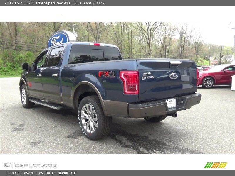 Blue Jeans / Black 2017 Ford F150 Lariat SuperCrew 4X4