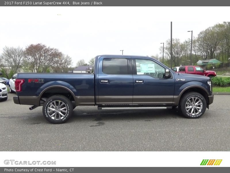 Blue Jeans / Black 2017 Ford F150 Lariat SuperCrew 4X4