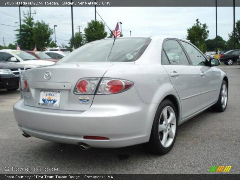 Glacier Silver Metallic / Gray 2006 Mazda MAZDA6 s Sedan