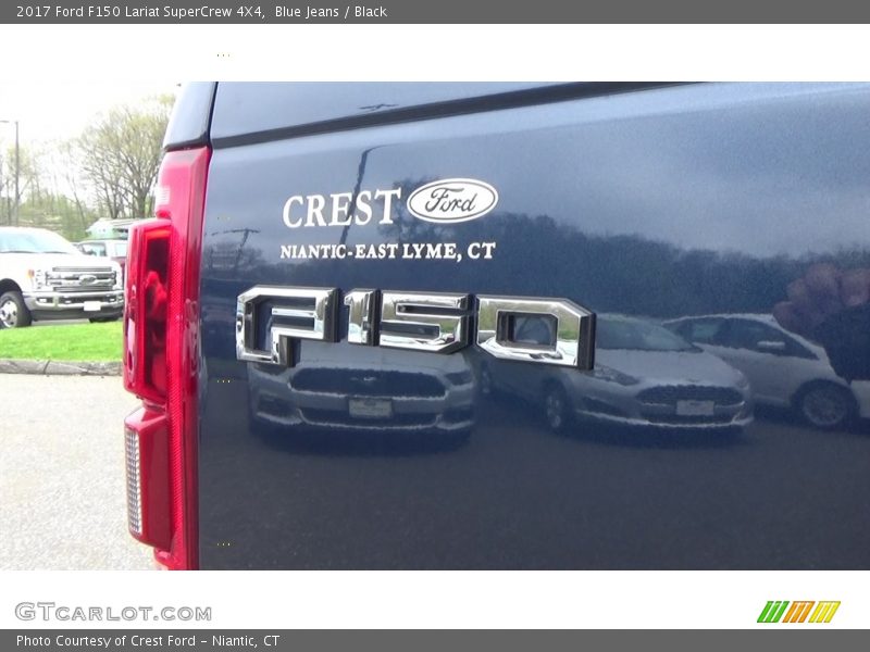 Blue Jeans / Black 2017 Ford F150 Lariat SuperCrew 4X4