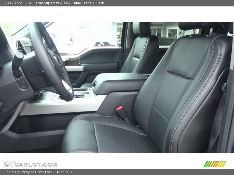 Front Seat of 2017 F150 Lariat SuperCrew 4X4