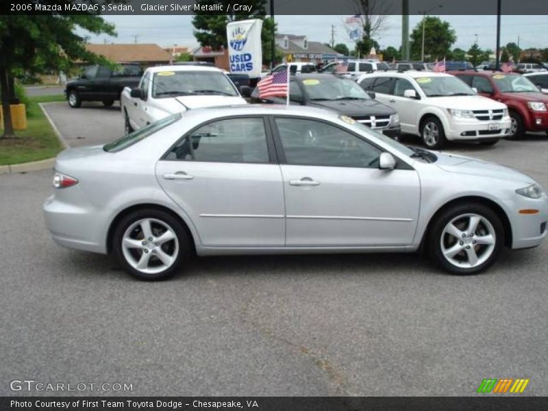 Glacier Silver Metallic / Gray 2006 Mazda MAZDA6 s Sedan