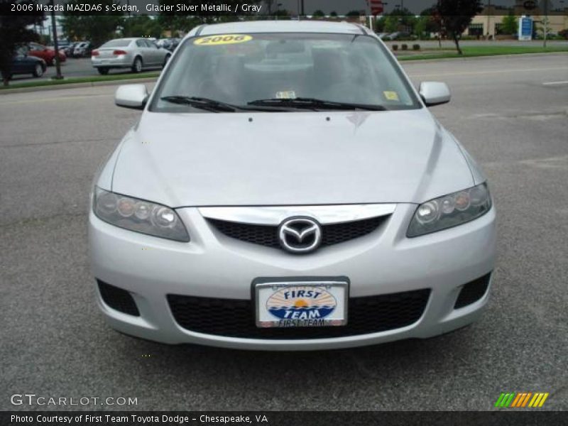 Glacier Silver Metallic / Gray 2006 Mazda MAZDA6 s Sedan