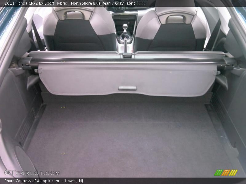 North Shore Blue Pearl / Gray Fabric 2011 Honda CR-Z EX Sport Hybrid